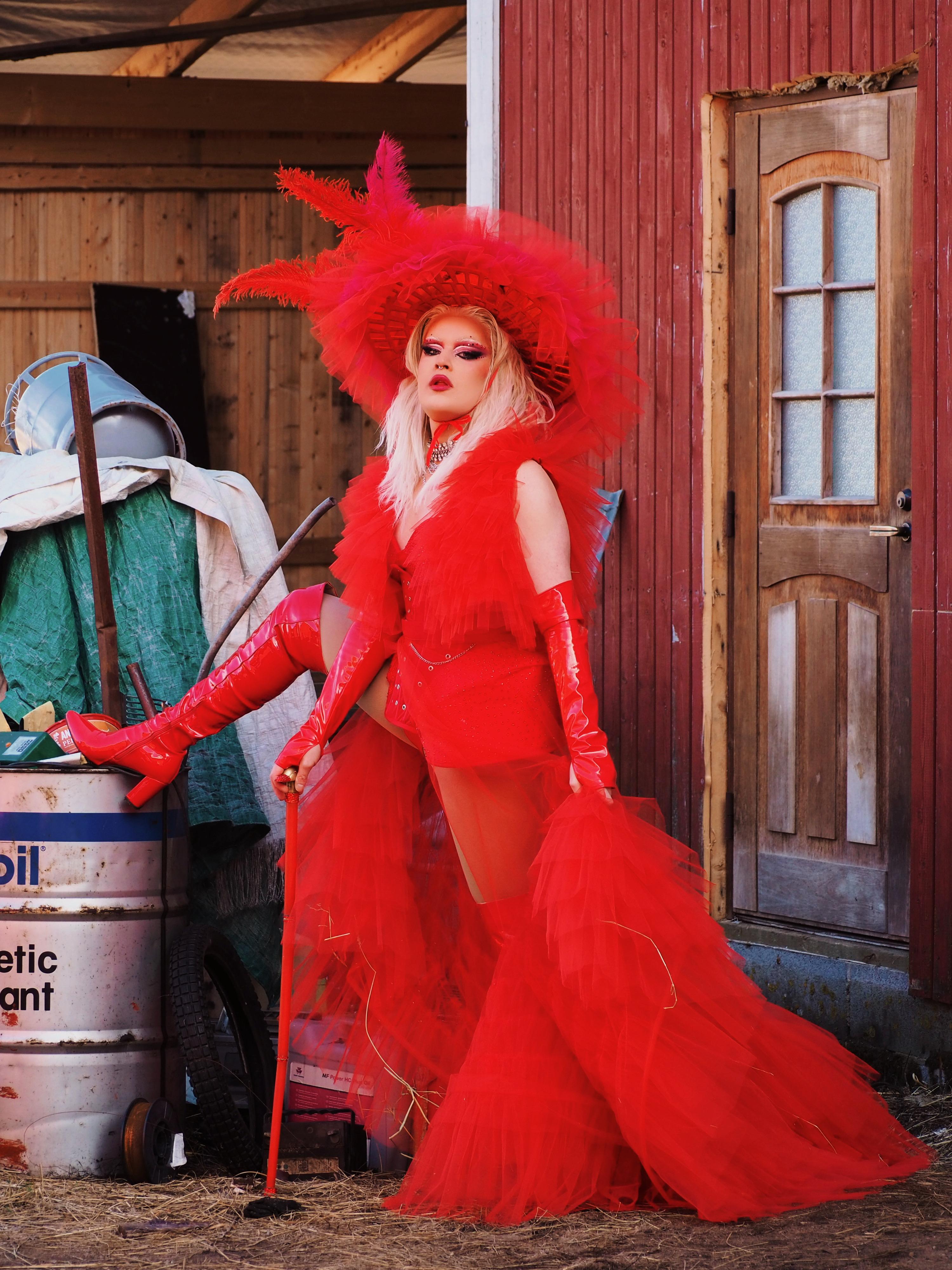 Lady In Red. 2025. Miss Lumiere. Photo: Inkeri Asikainen