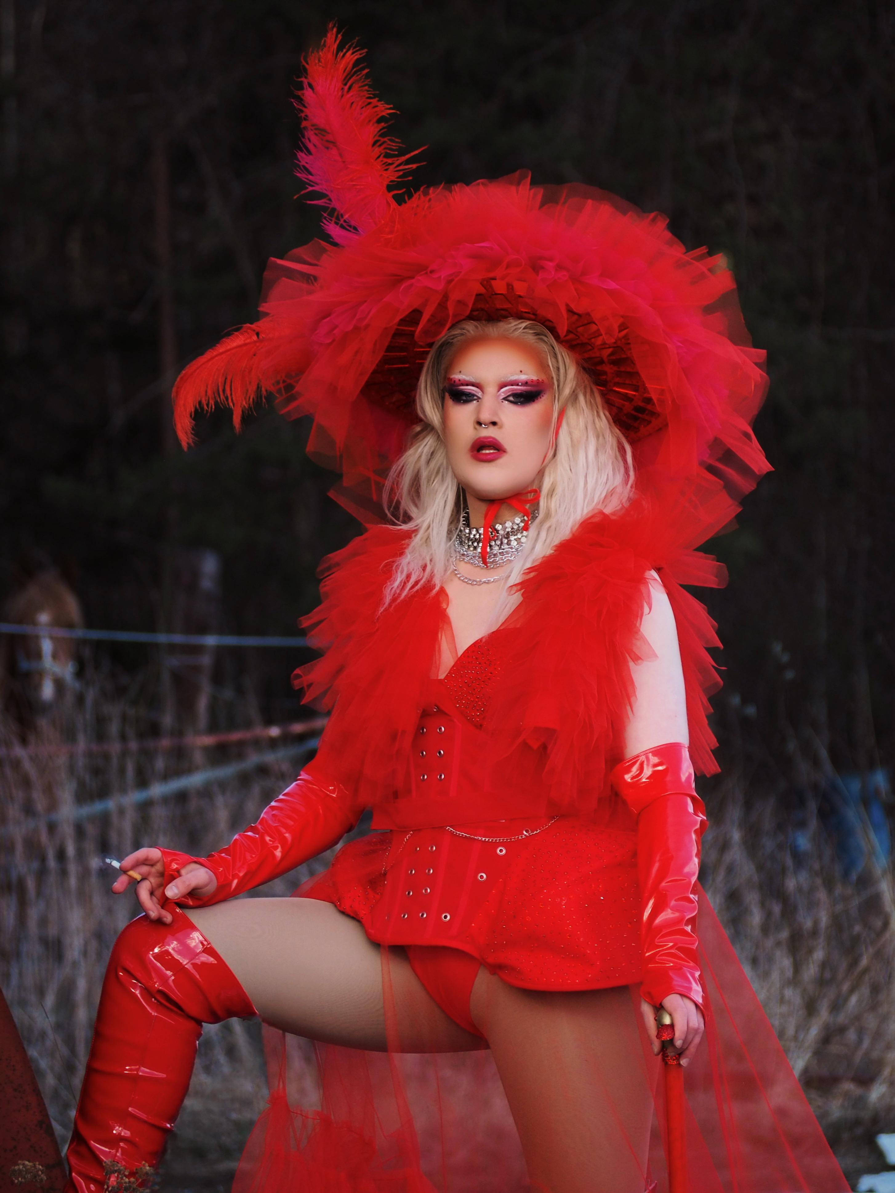 Lady In Red. 2025. Miss Lumiere. Photo: Inkeri Asikainen